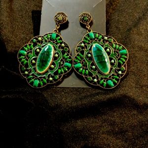 Pierced Boho dangle earrings